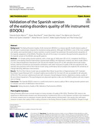 Validation of the Spanish versio of EDQOL Journal of Eating Disorders.pdf.jpg