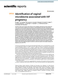Identification of vaginal microbiome associated with IVF pregnancy.pdf.jpg