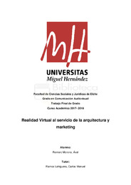 Trabajo Final de Grado - Realidad Virtual al servicio de la arquitectura y marketing - Áxel Romero Moreno.pdf.jpg