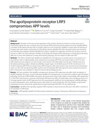 The apolipoprotein receptor LRP3 compromises APP levels.pdf.jpg