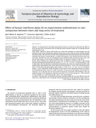 Effect of human interferon-alpha-2b on experimental endometriosis in rats.pdf.jpg