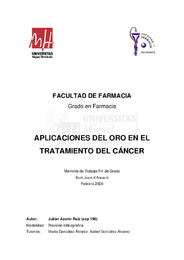 TFG Julian Azorin Ruiz (exp196). Aplicaciones del oro en el tratamiento del cancer. DEFINITIVO.pdf.jpg