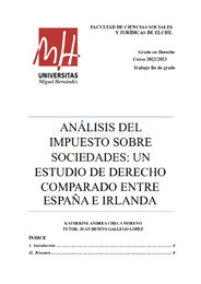 Análisis del impuesto sobre sociedades. Un estudio de derecho comparado entre España e Irlanda.pdf.jpg