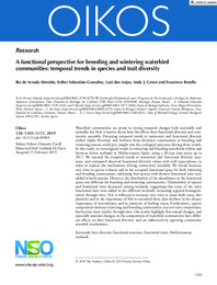 Oikos - 2019 - de Arruda Almeida - A functional perspective for breeding and wintering waterbird communities  .pdf.jpg