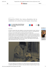 Proyecto CEAD, los retos añadidos de la diabetes en entornos de bajos recursos - Issuu.pdf.jpg
