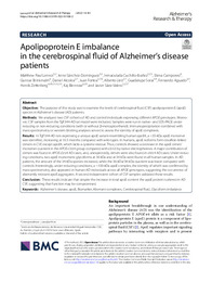 Apolipoprotein E imbalance in the cerebrospinal fluid of Alzheimer’s disease patients.pdf.jpg