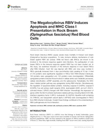 4-Myung-Hwa et al_2019_Frontiers in immunology_The Megalocytivirus RBIV Induces Apoptosis and MHC Class I Presentati.pdf.jpg