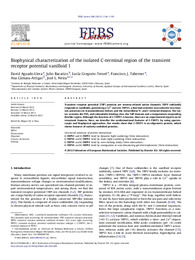 Biophysical characterization of the isolated C-terminal region of the transient.pdf.jpg