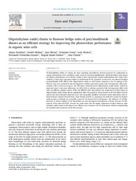 Oligo(ethylene oxide) chains in fluorene bridge units of perylenediimide dimers as an efficient strategy for improving the photovoltaic performance in organic solar cells.pdf.jpg