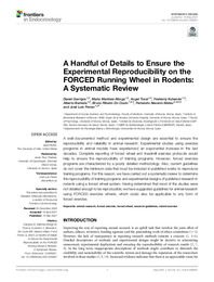 A Handful of Details to Ensure the Experimental Reproducibility on the FORCED Running Wheel in Rodents. a Systematic Review.pdf.jpg