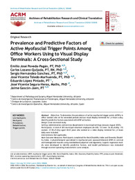 Prevalence and Predictive Factors of Active Myofascial Trigger Points Among Office Workers Using to Visual Display Terminals. A Cross-Sectional Study.pdf.jpg
