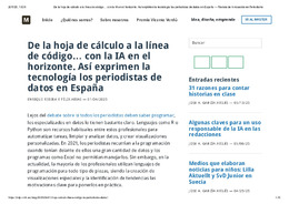 De la hoja de cálculo a la línea de código… con la IA en el horizonte. Así exprimen la tecnología los periodistas de datos en España — Revista de Innovación en Periodismo.pdf.jpg