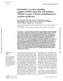 Interleukin 1 receptor signaling regulates DUBA expression and facilitates Toll-like.pdf.jpg