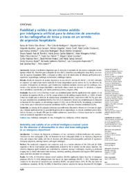 Fiabilidad y validez de un sistema asistido por inteligencia artificial para la detección de anomalías en las radiografías de tórax y óseas en un servicio de urgencias hospitalario.pdf.jpg