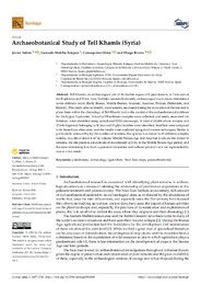 Archaeobotanical Tell Khamis 202heritage-05-00088-v2r.pdf.jpg