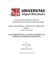 JOVER SANCHEZ, IVAN LA EVASIÓN FISCAL Y LA EVOLUCIÓN DE LAS MEDIDAS ANTIFRAUDE EN ESPAÑA.pdf.jpg