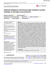 Protein Science - 2025 - Cianferoni - Artificial intelligence and first‐principle methods in protein redesign A marriage.pdf.jpg