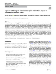 Exposure to Obesogenic Endocrine Disruptors in Childhood. Impact on Biomarkers of Metabolic Status.pdf.jpg