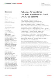 Rationale for combined therapies in severe-to-critical COVID-19 patients.pdf.jpg