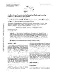 Synthesis and photophysical studies of a low-symmetry tribenzoisothiazoloporphyrazine.pdf.jpg