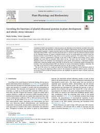 Unveiling the functions of plastid ribosomal proteins in plant development and abiotic stress tolerance.pdf.jpg