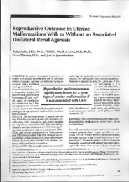 - Reproductive outcome in uterine malformations with or without an associated unilateral renal agenesis.pdf.jpg