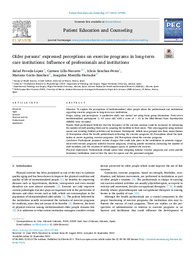 Older persons’ expressed perceptions on exercise programs in long-term care institutions Influence of professionals and institutions.pdf.jpg