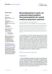 Benzodiazepines in sport, an underestimated problem. Recommendations for sports medicine physicians’ practice.pdf.jpg