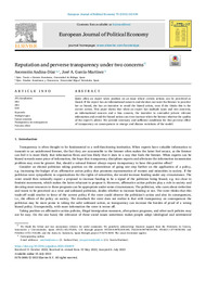 2 Reputation and perverse transparency under two concerns EJPE 2023.pdf.jpg