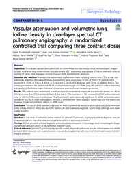 Vascular attenuation and volumetric lung iodine density in dual-layer spectral CT. A randomized.pdf.jpg