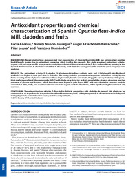 J Sci Food Agric - 2017 - Andreu - Antioxidant properties and chemical characterization of Spanish Opuntia ficus‐indica.pdf.jpg