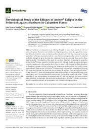 Physiological study of the efficacy of Archer®Eclipse in the Protection against sunburn in cucumber plants.pdf.jpg