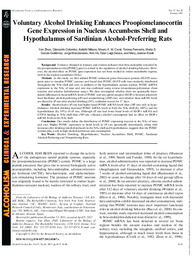 Voluntary Alcohol Drinking Enhances Proopiomelanocortin Gene Expression in Nucleus Accumbens Shell and Hypothalamus of Sardinian Alcohol-Preferring Rats.pdf.jpg