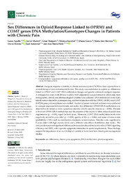 Sex Differences in Opioid Response Linked to OPRM1 and COMT genes DNA Methylation-Genotypes Changes in Patients with Chronic Pain.pdf.jpg