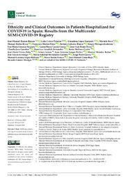 Ethnicity and Clinical Outcomes in Patients Hospitalized for COVID-19 in Spain.pdf.jpg