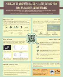 24. Poster. SAM 2023. Producción de nanopartículas de plata por síntesis verde para aplicaciones antibacterianas.pdf.jpg
