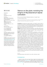 Silence on the plate; revisiting the enigma of Mycobacterium leprae cultivation.pdf.jpg