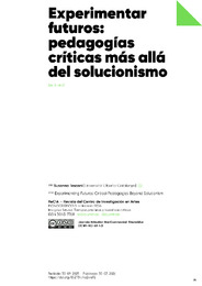 Experimentar futuros_ pedagogías críticas más allá del solucionismo.pdf.jpg