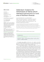 Addendum. Evidence for transmission of Taenia solium taeniasis-cysticercosis in a rural area of Northern Rwanda.pdf.jpg