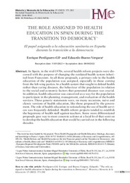 The role assigned to health education in Sapin during the transition to democracy.pdf.jpg
