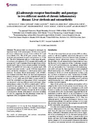 β2‑adrenergic receptor functionality and genotype in two different models of chronic inflammatory disease Liver cirrhosis and osteoarthritis.pdf.jpg