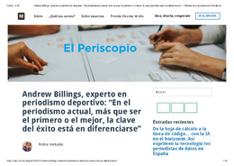 Andrew Billings, experto en periodismo deportivo_ “En el periodismo actual, más que ser el primero o el mejor, la clave del éxito está en diferenciarse” — Revista de Innovación en Periodismo.pdf.jpg