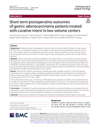 Short‑term postoperative outcomes.pdf.jpg
