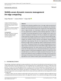 Transactions on Emerging Telecommunications Technologies - 2019 - Filiposka - Mobile‐aware dynamic resource management for.pdf.jpg