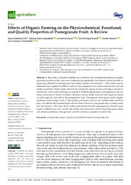 Effects of Organic Farming on the Physicochemical, Functional, and Quality Properties of Pomegranate Fruit.pdf.jpg