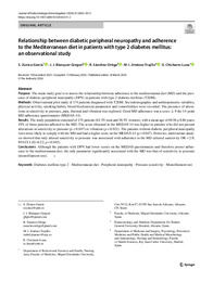 Relationship between diabetic peripheral neuropathy and adherence to the Mediterranean diet in patients with type 2 diabetes mellitus an observational study.pdf.jpg