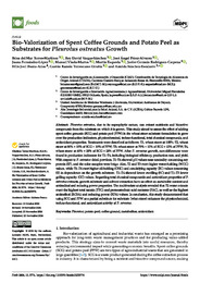 Bio-Valorization of Spent Coffee Grounds and Potato Peel as Substrates for Pleurotus ostreatus Growth.pdf.jpg