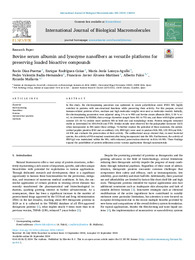2. Bovine serum albumin and lysozyme nanofibers as versatile platforms for preserving loaded bioactive compounds.pdf.jpg