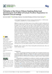 2_Validation of the Glover-Nilsson Smoking Behavioral Questionnaire (GN-SBQ) to evaluate nicotine dependence in Spanish clinical settings.pdf.jpg