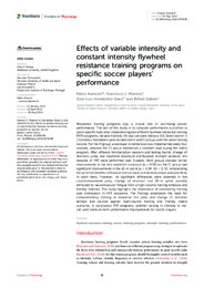 Effects of variable intensity and constant intensity flywheel resistance training programs on specific soccer players¿ performance.pdf.jpg